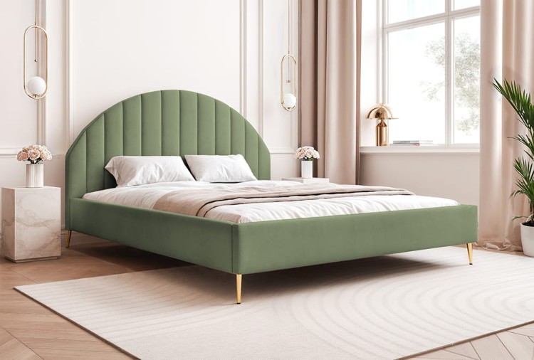 Łóżko tapicerowane WIERA SLIM dream velvet_202.33