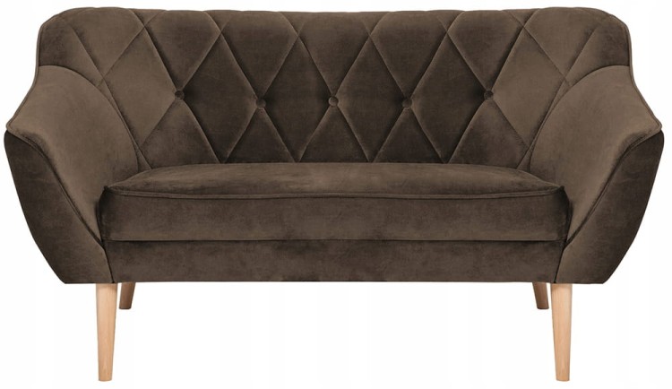 Sofa skandynawska SKANDO 2 Royal 06 brązowa
