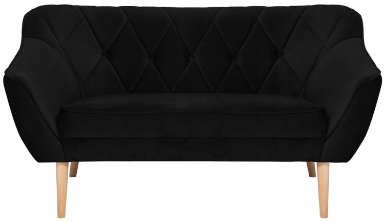 Sofa skandynawska SKANDO 2 Royal 31 czarna