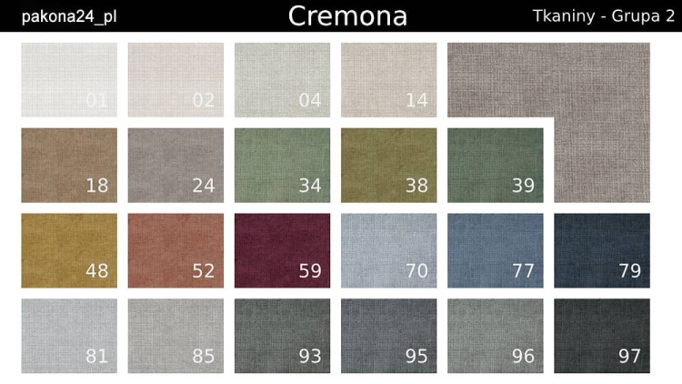 Tkanina Cremona