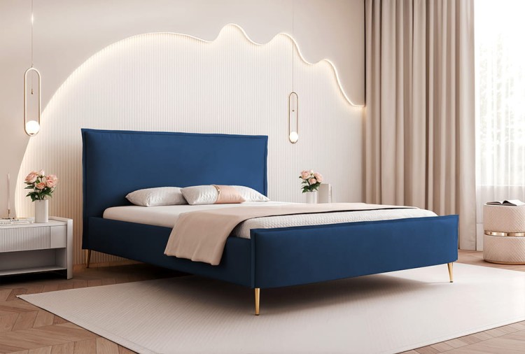 Łóżko tapicerowane CANDY SLIM  Dream Velvet 202.24