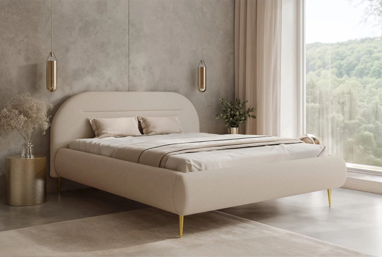Łóżko tapicerowane ALORA SLIM Vibe 08