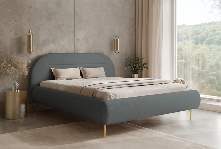 Łóżko tapicerowane ALORA SLIM Vibe 95