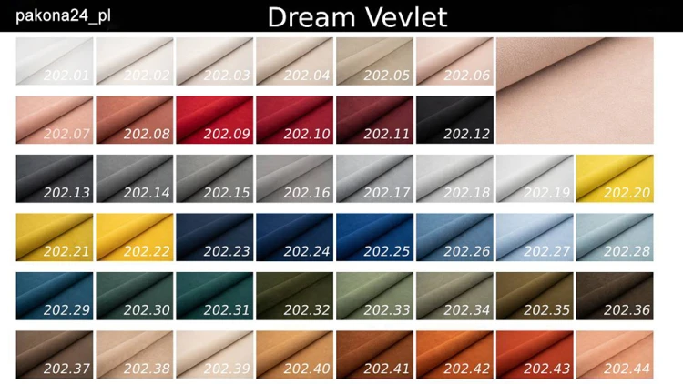 Tkanina Dream Velvet
