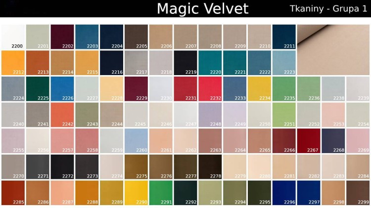 Tkanina Magic Velvet