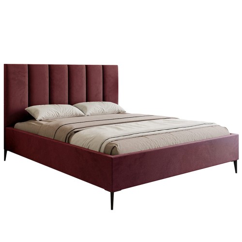 ROSA velutto 32 bordowy