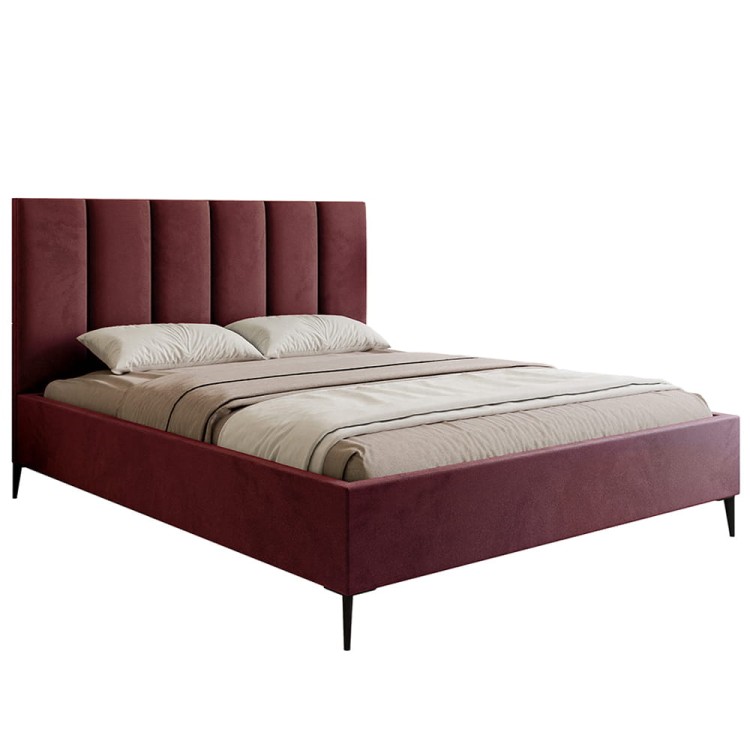 ROSA velutto 32 bordowy